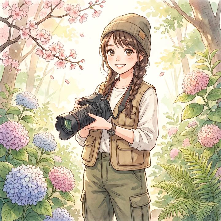 大奶植物摄影师王芳